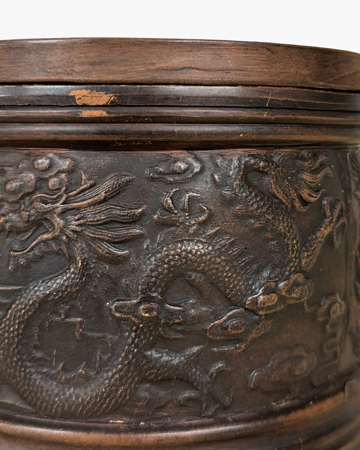 Dragon Phoenix Lidded Box