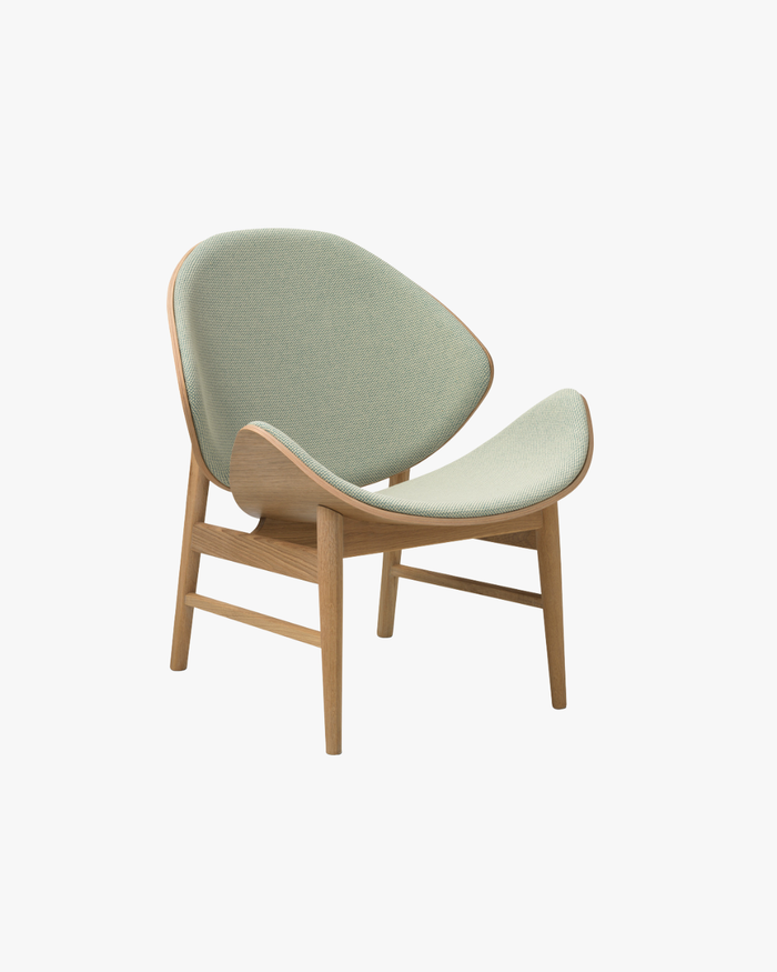 The Orange Lounge Chair Full