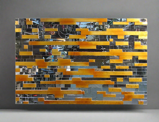 Mosaic Mirror Wall Art