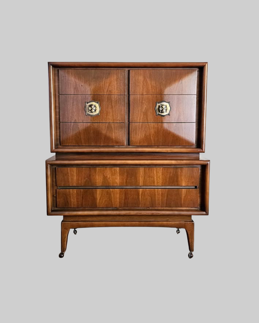 Kaga Highboy eight-drawer Dresser