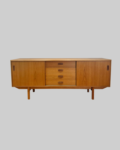 Nordic Light Teak Credenza Sideboard