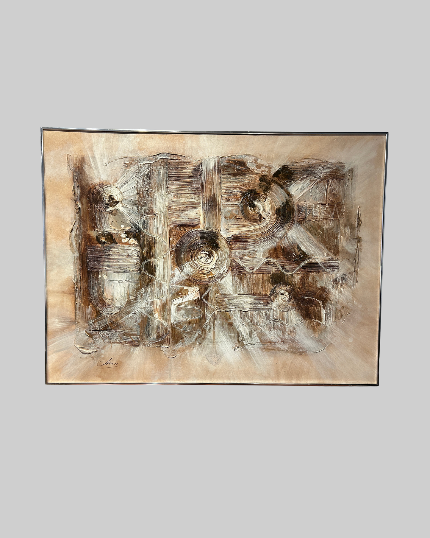 "Earthbound Light" canvas painting