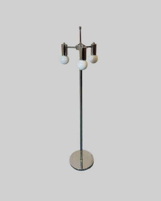 Atomic Chrome Floor Lamp