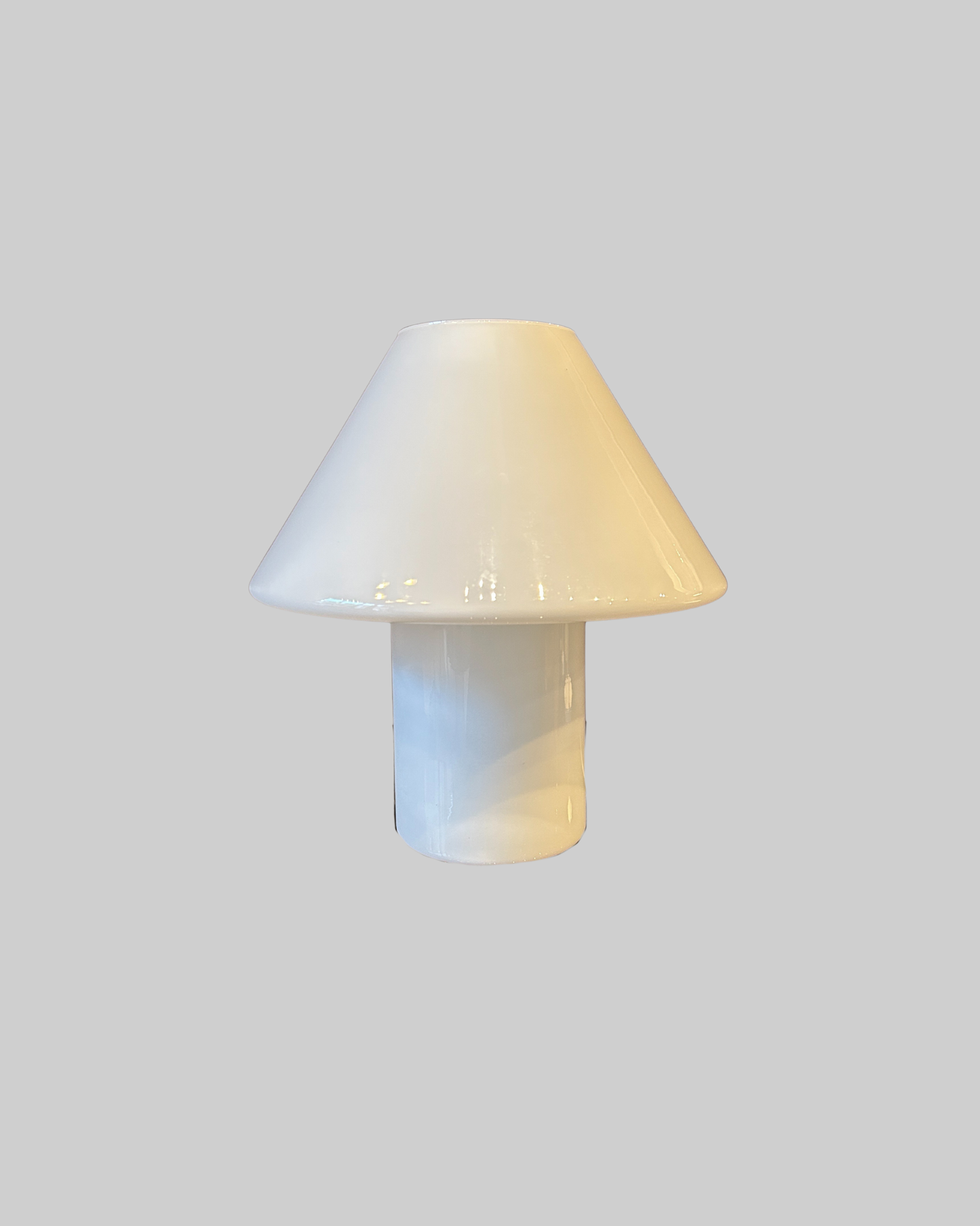 Murano Glass Mushroom Table Lamp
