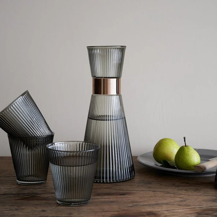 Nouveau Smoked Tumblers (set of 4)