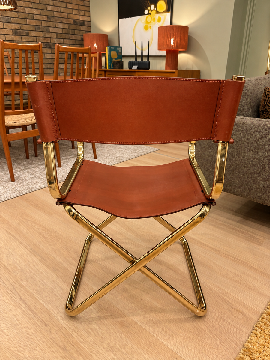 Arrben Leather Director's Chair