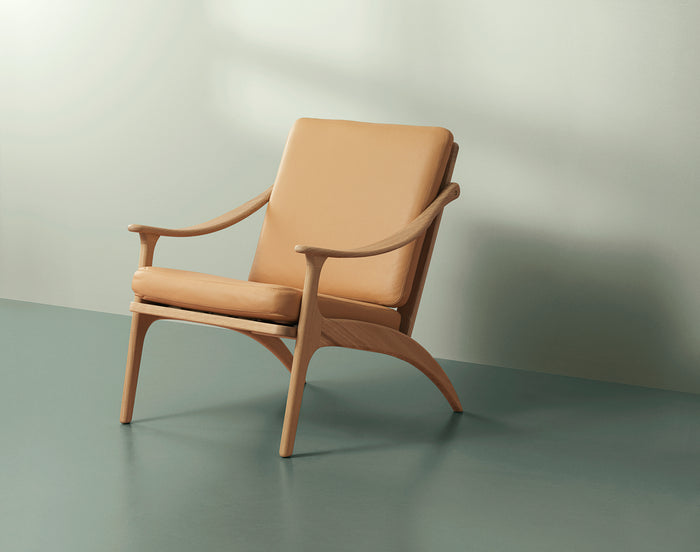 Arne Hovmand Olsen Lean Back Walnut Lounge Chair