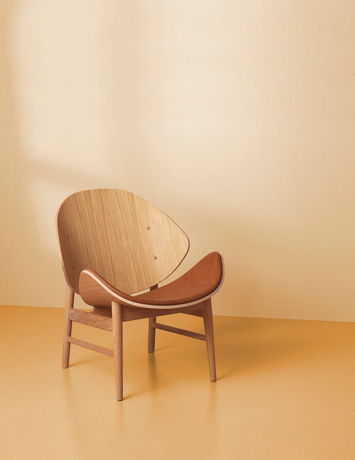 The Orange Lounge Chair Pure