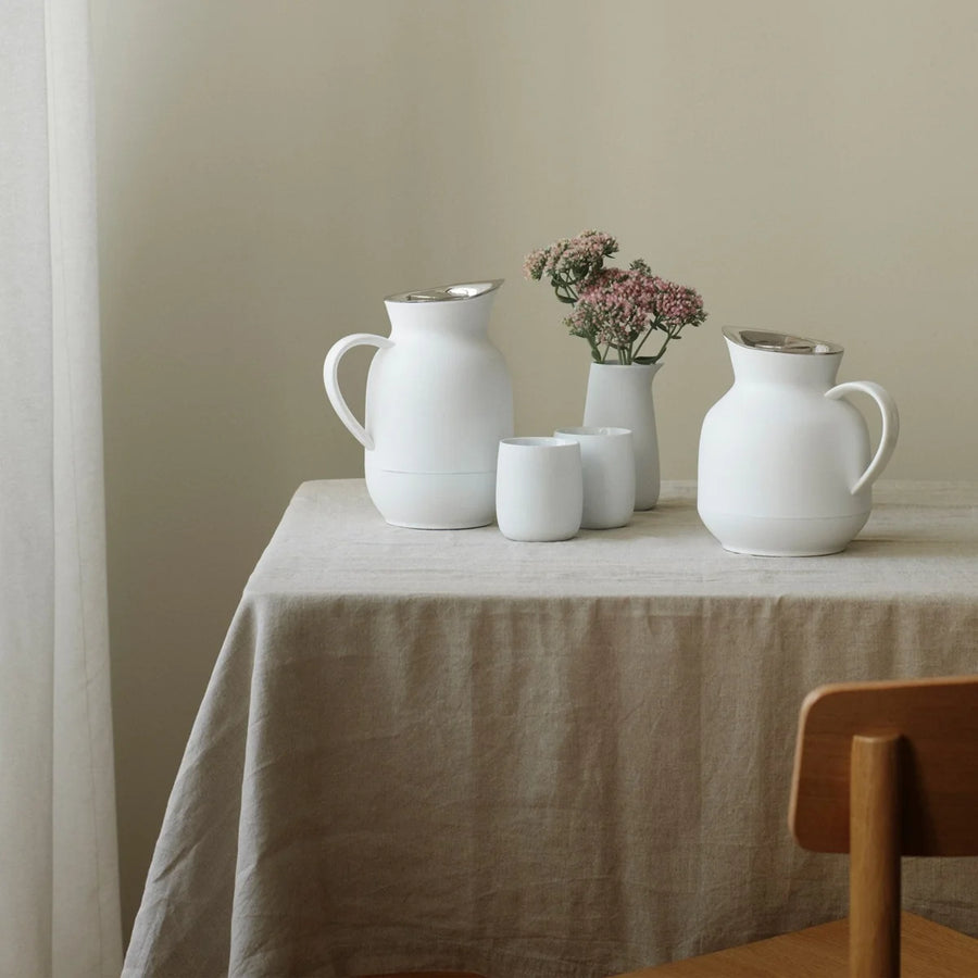 Amphora Vacuum Jug - Tea 1L - Soft White