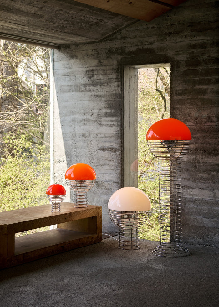 Wire Table Lamp