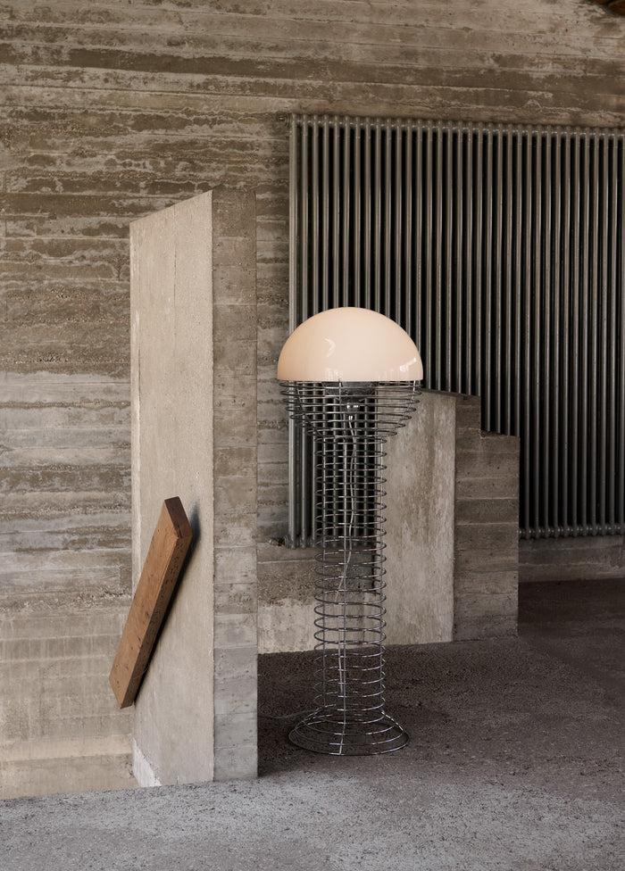Wire Floor Lamp