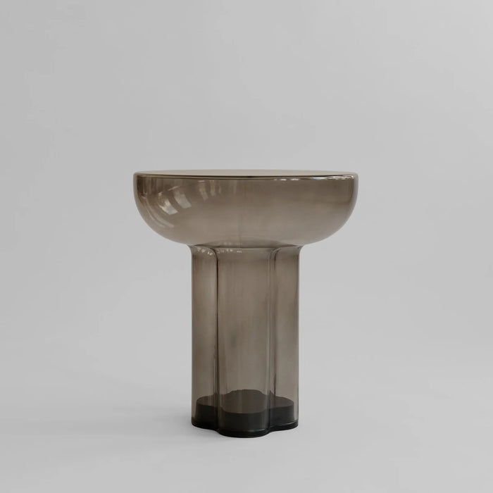 Crown Table Glass, Tall - Smoked Forest