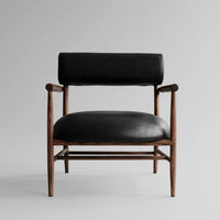Brown Oak-Aniline Leather Black