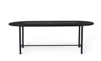 Black Oiled Solid Oak, Soft Black Tiles