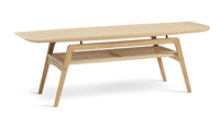 White Oiled Oak / French Cane