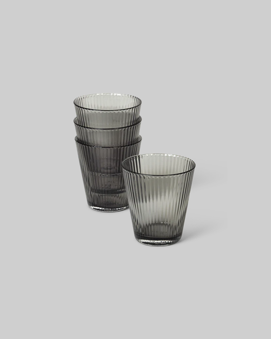 Nouveau Smoked Tumblers (set of 4)
