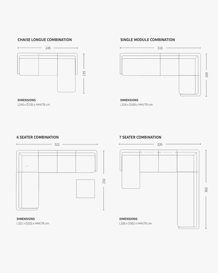 Galore Modular Sofa