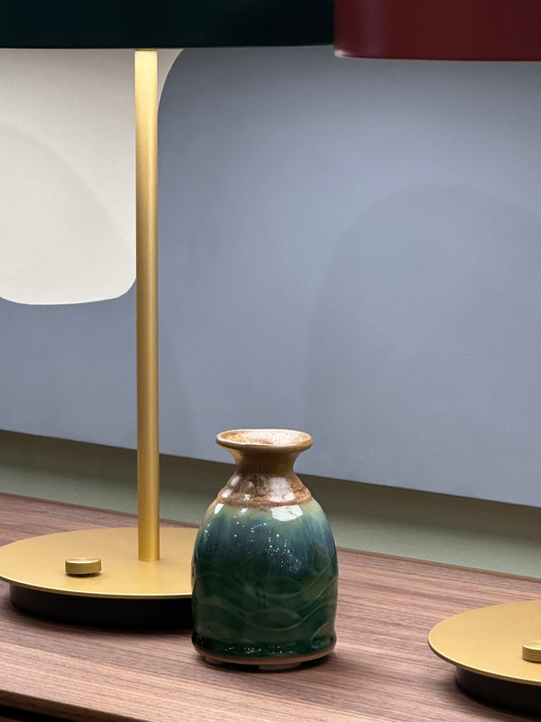Drip Glaze Wave Vase