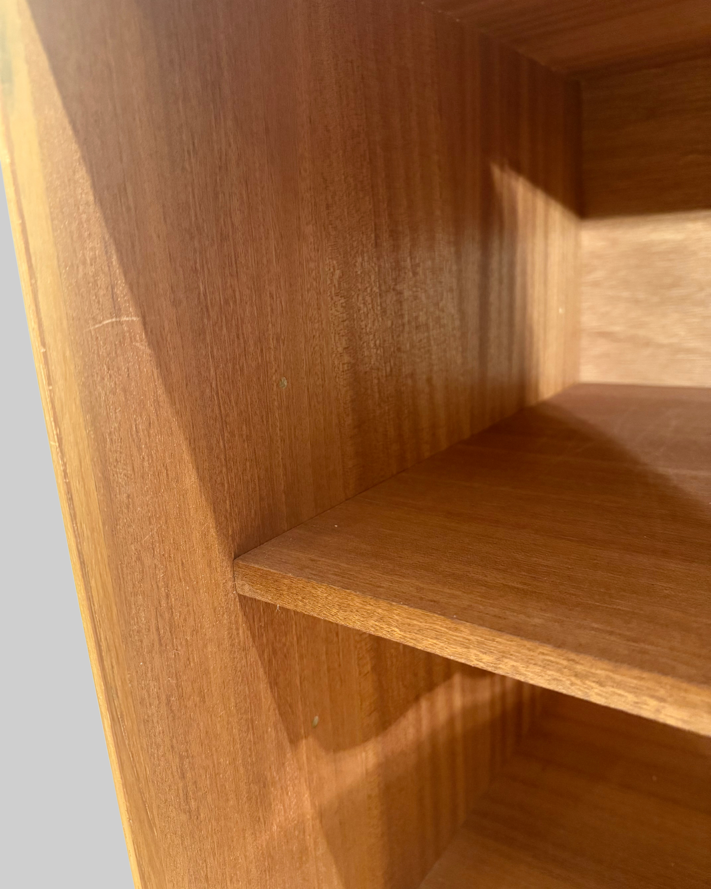 Nordic Light Teak Credenza Sideboard