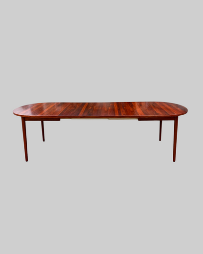 Lemvig  Extendable Rosewood Dining Table