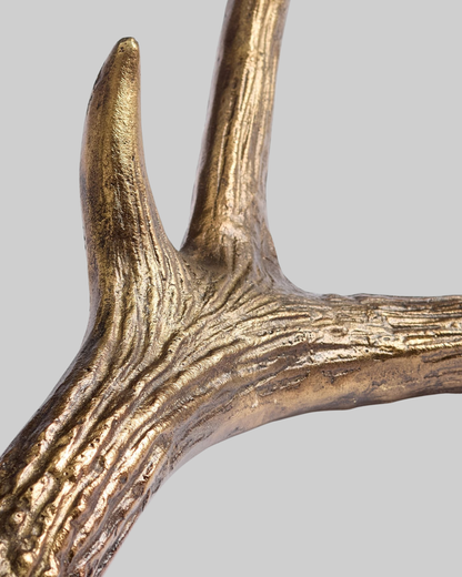 Brass Holiday Antler