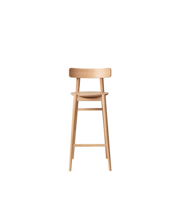 J184 Oak Bar Stool