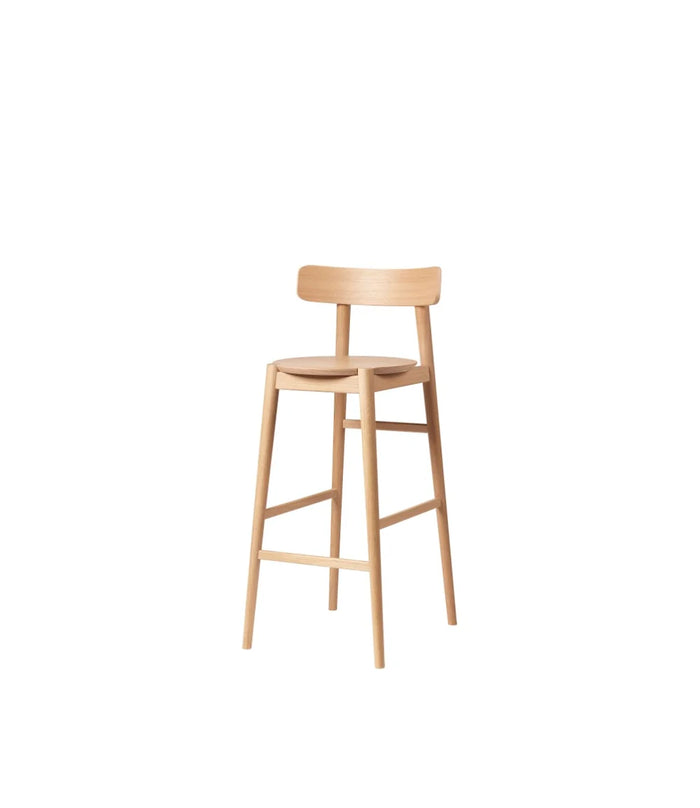 J184 Oak Bar Stool