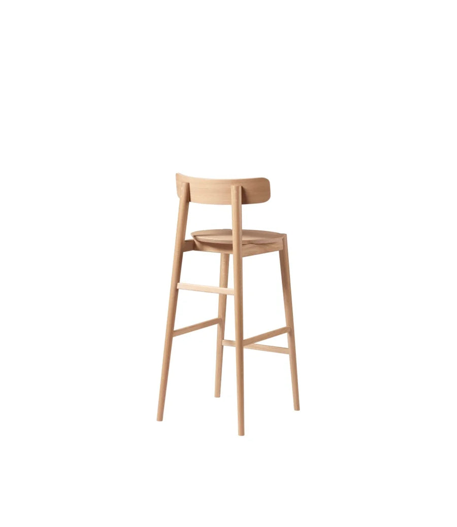 J184 Oak Bar Stool