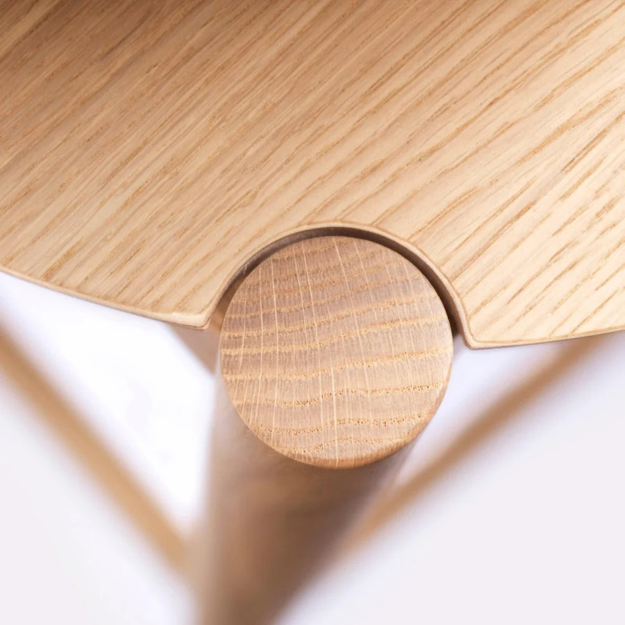 J184 Oak Bar Stool