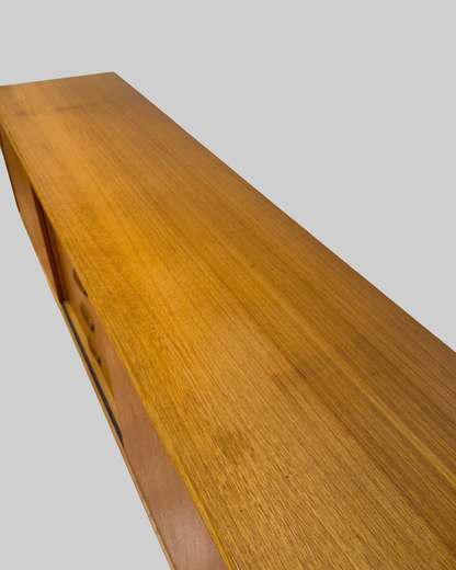 Nordic Light Teak Credenza Sideboard