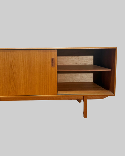 Nordic Light Teak Credenza Sideboard