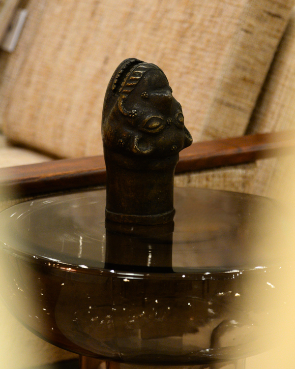 Cast Brass Dragon Head