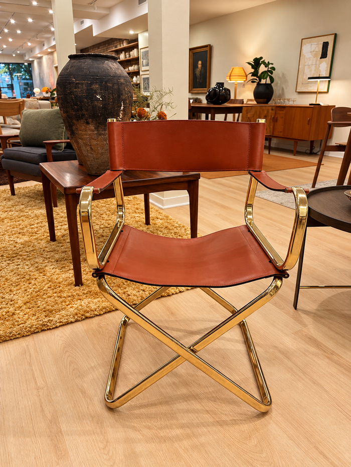 Arrben Leather Director's Chair
