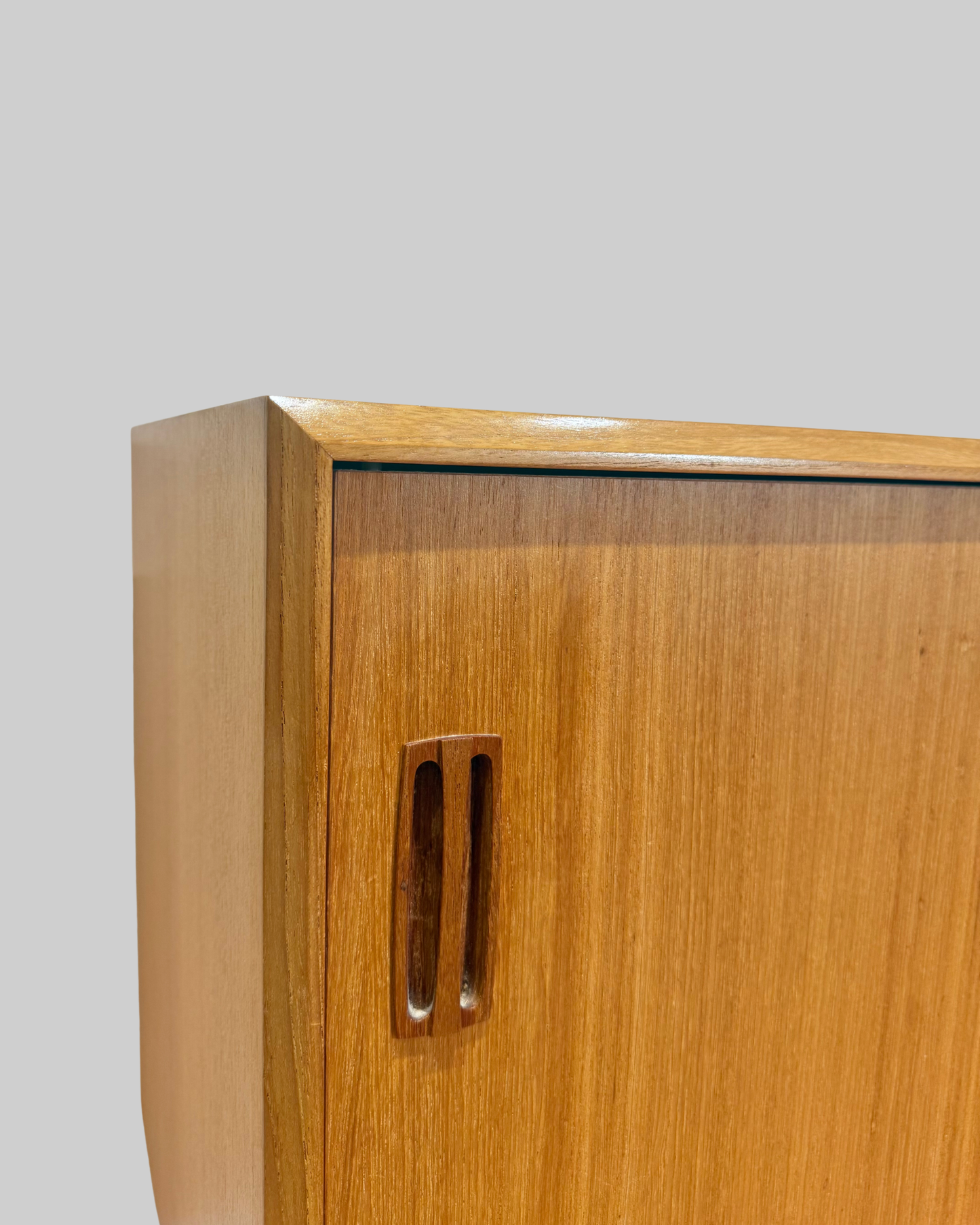 Nordic Light Teak Credenza Sideboard