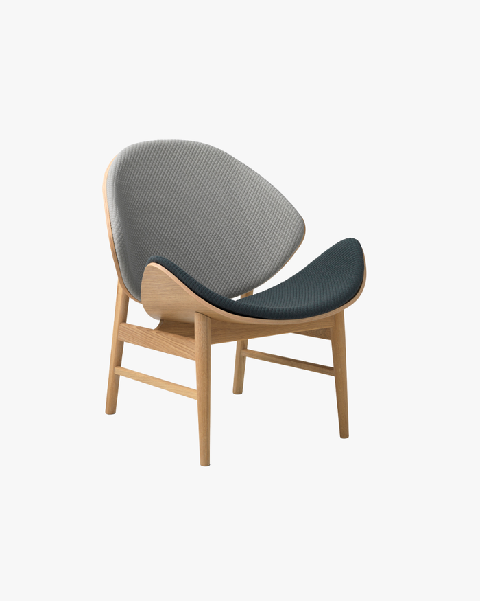 The Orange Lounge Chair Full