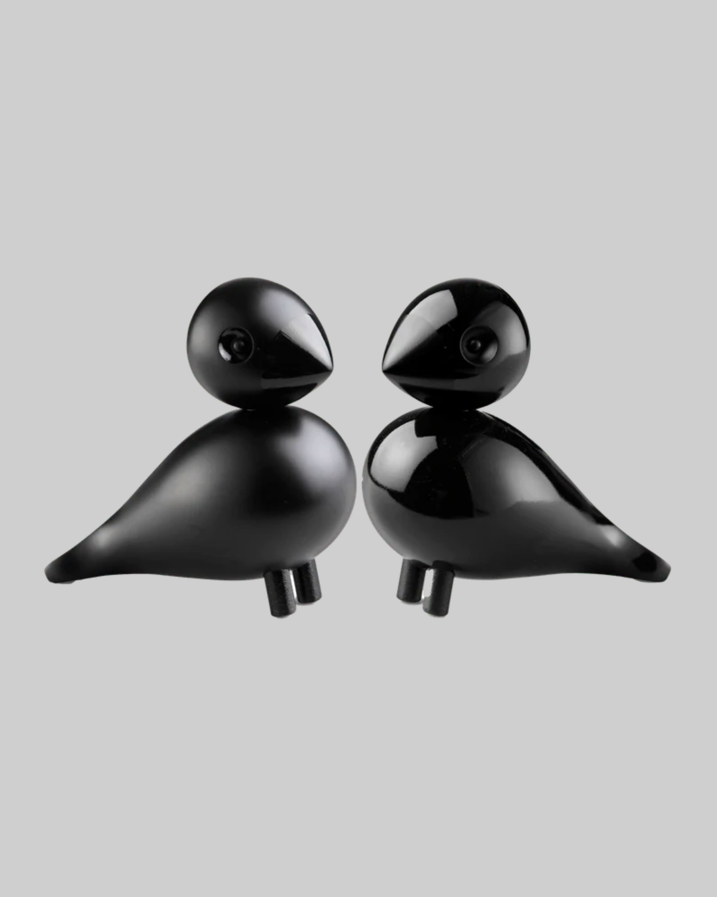 Kay Bojesen Lovebirds, black, (pair)