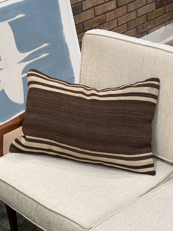 Bursa Kilim Striped Pillow