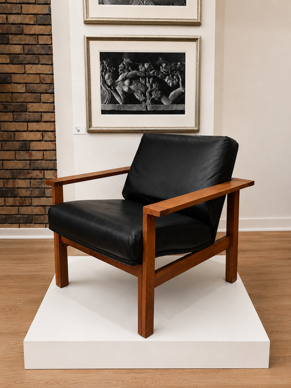 Finn Juhl for France & Son — Mid-Century Leather Lounge Chair
