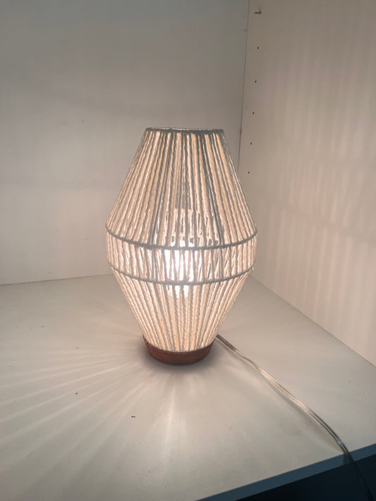 Hemp Diamond Table Lamp