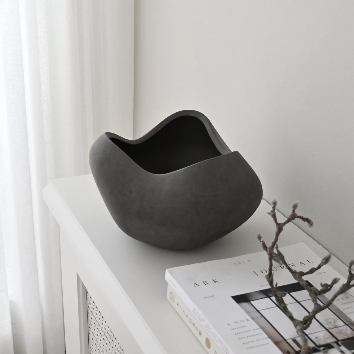 Ceramic Curve Bowl