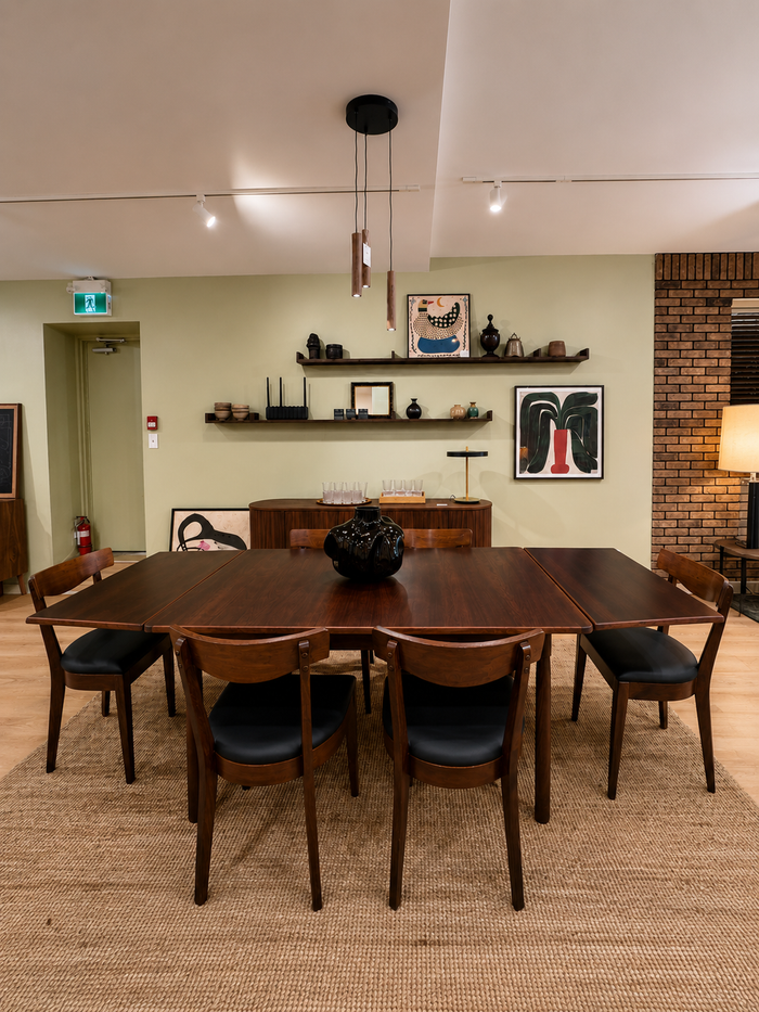 Aksel Rosewood Extension Dining Table