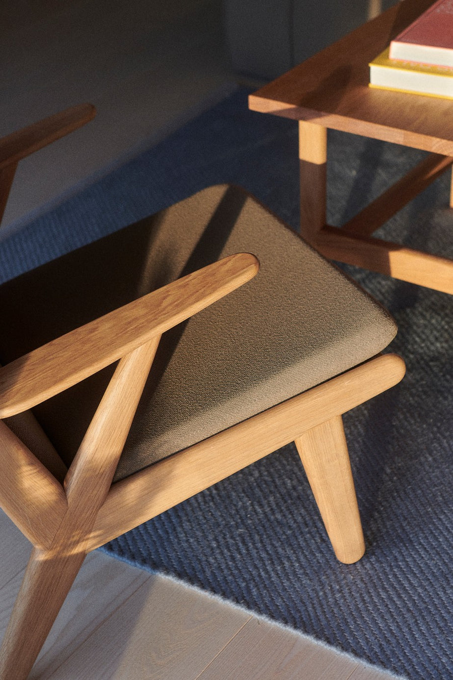 J53 Oak Armchair
