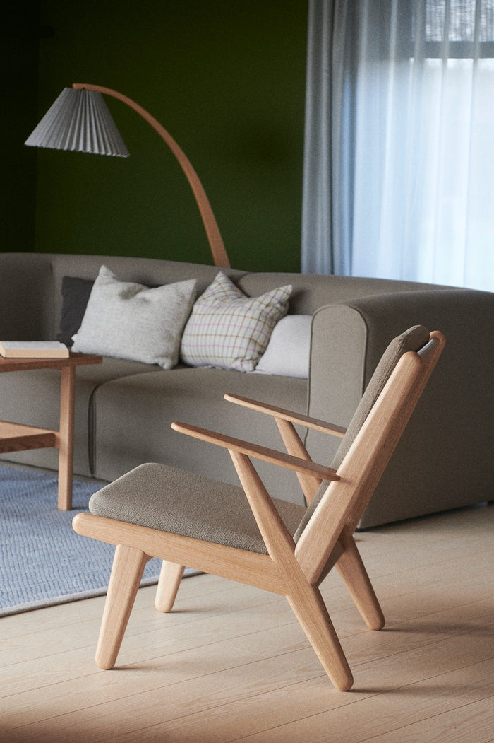 J53 Oak Armchair