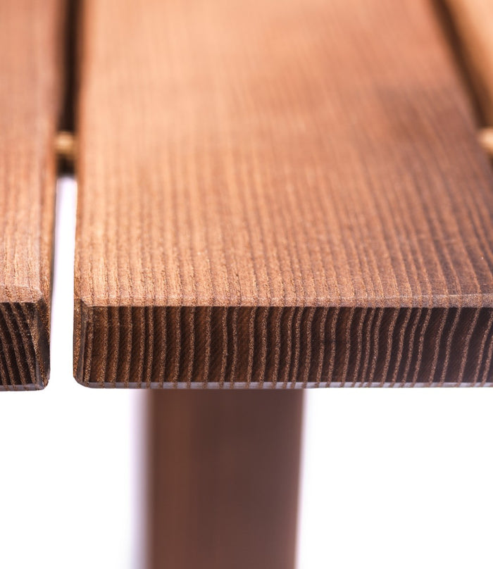 M16 Pine Bench With Backrest