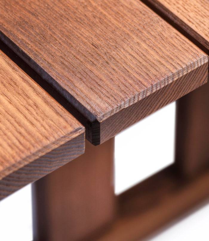 M16 Pine Bench With Backrest