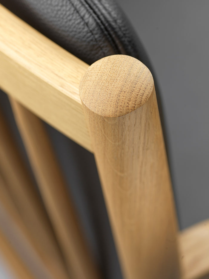 J147 Oak Armchair