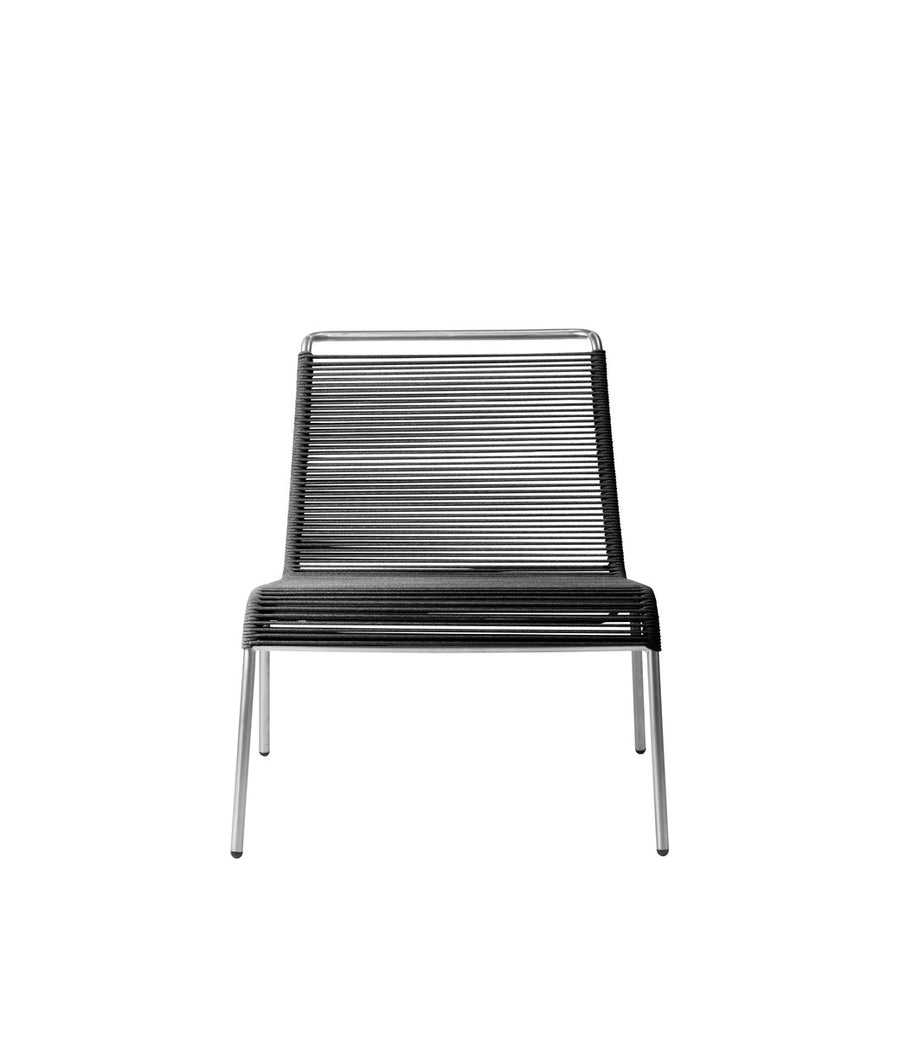 M20L Stainless Steel Lounge Cord Chair