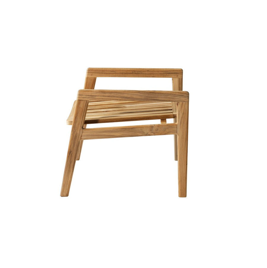 M7 Teak Foot Stool