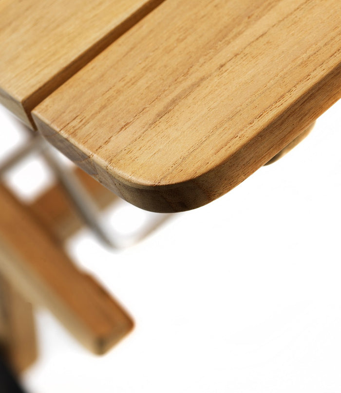 M8 Teak Sun Lounger