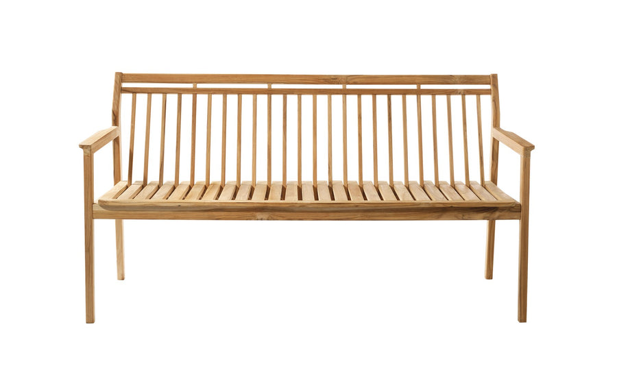 M11 Teak Garden Bench With Backrest